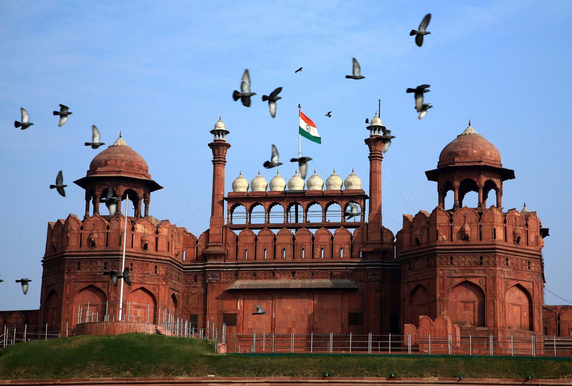 Delhi: Rotes Fort ohne Anstehen mit Hotelabholung und -rücktransfer