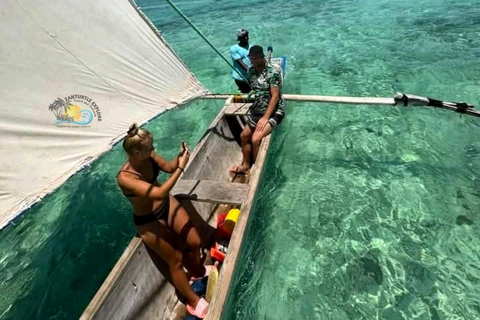 Zanzibar: Jambiani Lagoon Snorkeling & Ngalawa Sailing Tour Hotel Transfers within Southern zone.