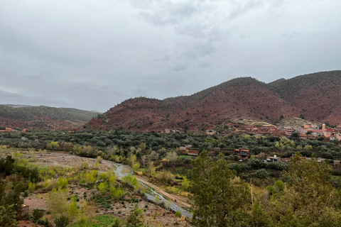 De Marrakech: Excursão às montanhas do Atlas e ao vale de Ourika