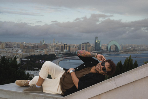 巴库城市与黄金时刻摄影体验巴库城市和黄金时刻摄影体验