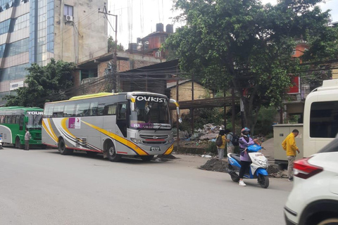 Billetes de autobús turístico Katmandú-Chitwan-Pokhara-Katmandú.