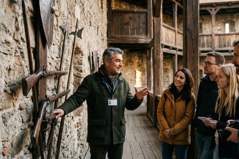 Dracula's Tomb & Slanic Salt Mine Tour from Bucharest Ghid audio în 24 de limbi