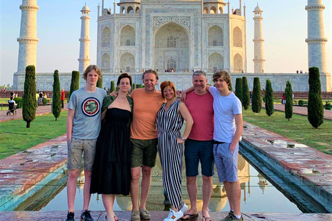 Desde Jaipur: Excursión privada de 4 días a Jaipur y Agra con final en DelhiCoche Sedán Privado