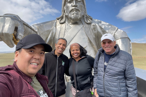 Genghis Khan Statue and Terelj National Park day trip
