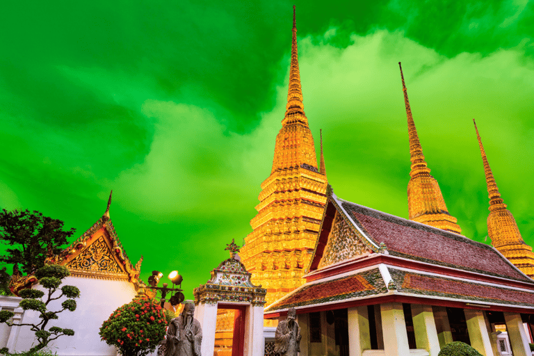 Bangkok: Halbtagestour mit geführter Stadtführung und Tempeln