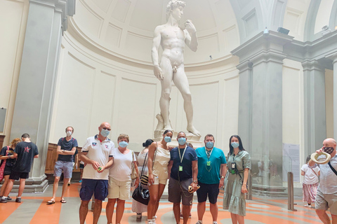 Firenze: Tour guidato della Galleria dell&#039;Accademia con biglietto d&#039;ingressoTour guidato in francese