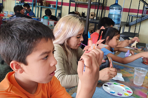 Oaxaca: taller de pintura de alebrijes con recogida del hotel