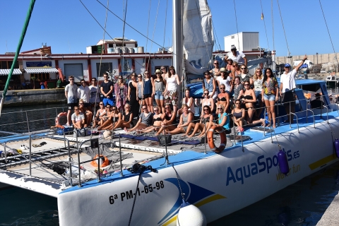 Puerto Rico : Excursion de 4 heures en catamaran dans le sud4 heures d'excursion en catamaran avec des dauphins