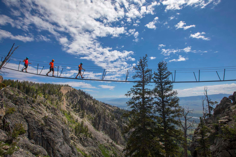 Jackson Hole: Via Ferrata Guided Climb Half-Day (3 Hour) Afternoon Guided Via Ferrata Experience