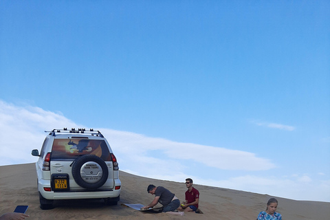 Swakopmund: Sandboarding Adventure. Slide down, Shuttle up!