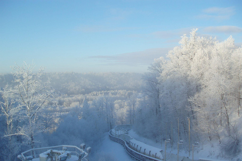 Latvia Bobsleigh and luge track ride experienceSoft-bob