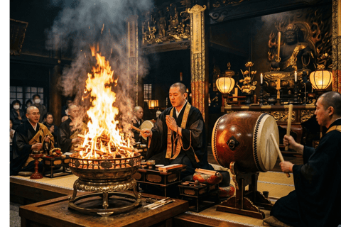 Fukagawa Private Tour + Fire Ceremony