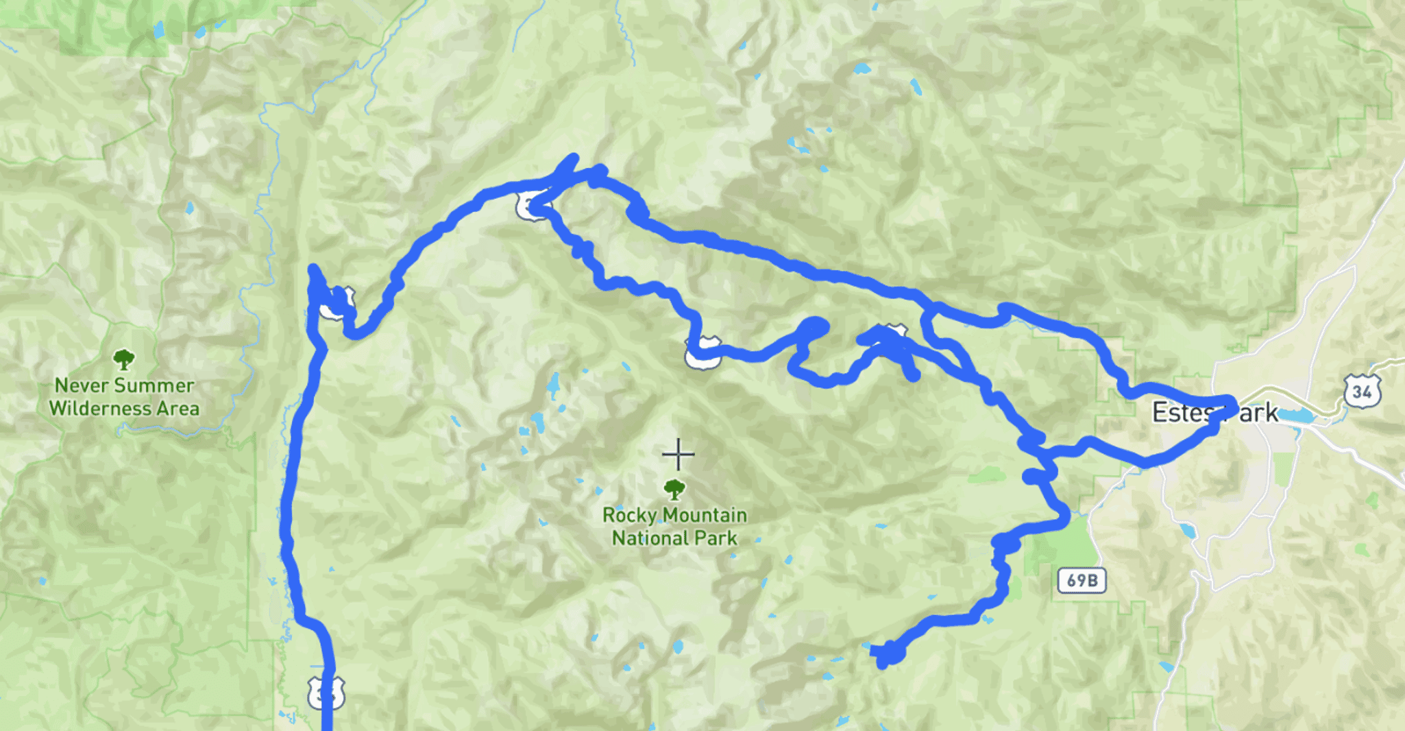 Rocky Mountain, circuit audio autoguidé - Hizvo