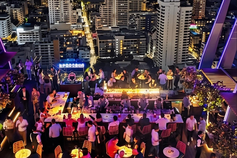 Bangkok Nightlife Tour: Sunset Rooftop, Tuk Tuk, Bar Crawl