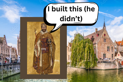 Free tour of the surprisingly interesting history of Bruges