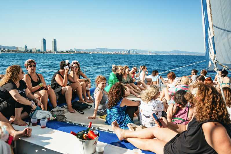 barcelona sunset catamaran cruise with live music