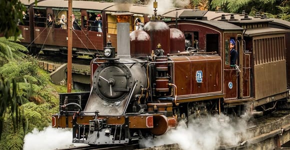 Melbourne: Puffing Billy Steam Train and Yarra Valley Tour