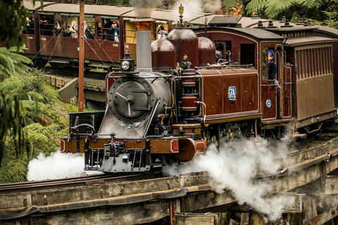 Melbourne: Pufenberry Steam Train and Yarra Valley Tour