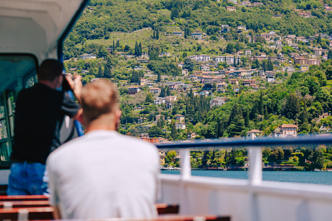 Milan: Private Boat – Como, Bellagio & Lugano – 2 countries From Milan: Como, Bellagio, Lugano Day Tour & Lake Cruise