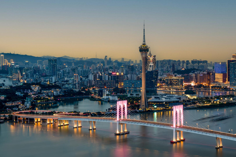 From Hong Kong: Macau UNESCO Sites & Bridge Return Tour