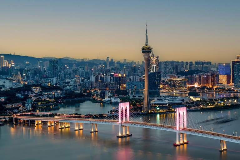 From Hong Kong: Macau UNESCO Sites & Bridge Return Tour