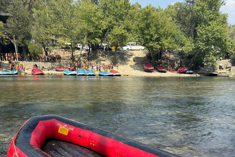 Antalya/Side: Rafting, Buggy, Jeep, and Zipline Adventure Rafting option with a meeting point.