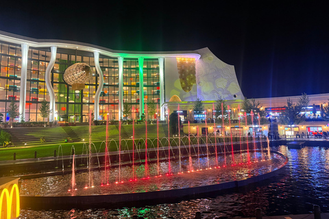 From Side: Land of Legends Night Show with Transfer