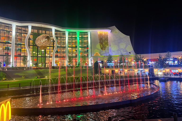 From Side: Land of Legends Night Show with Transfer