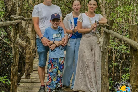 Zanzibar: Blå lagunen, sjöstjärnor och Jozani-skogenTransfer till hotell var som helst på Zanzibar