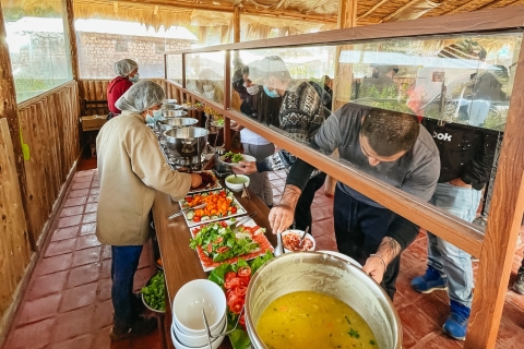 Cuzco : montagne arc-en-ciel avec repas et frais d'entréeVisite privée avec repas
