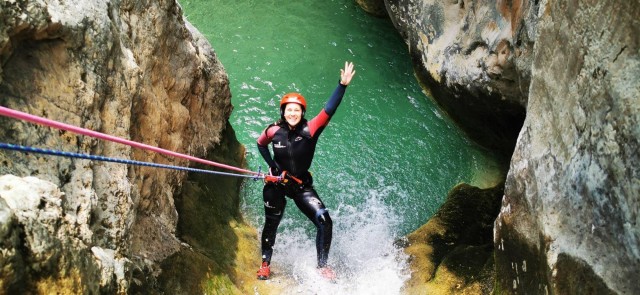 Visit Abdet water canyoning in Alcoy, Spain
