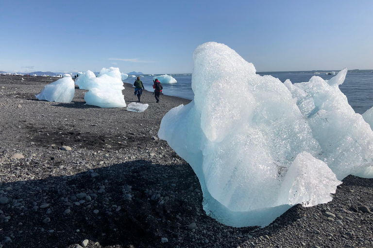 Tour particular pela Glacier Lagoon e Diamond BeachTour particular em um veículo de 1 a 6 lugares