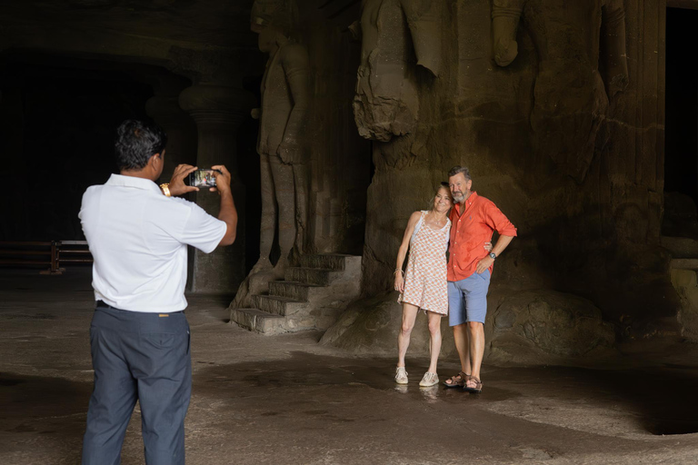 Mumbai Stadtführung mit Ganztagestour zu den Elephanta Höhlen