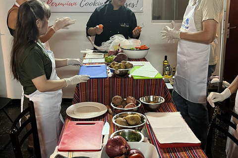 利马 - 米拉弗洛雷斯：秘鲁烹饪课程、皮斯科酸酒与热带水果利马 - 米拉弗洛雷斯：秘鲁烹饪课程、皮斯科酸酒和热带水果