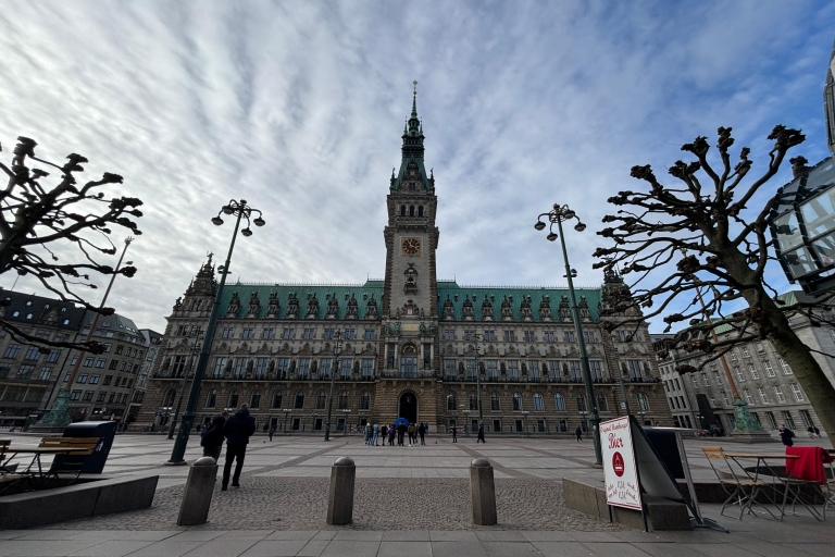 Hambourg : visite en bus touristique d'une heure avec guide en chair et en os