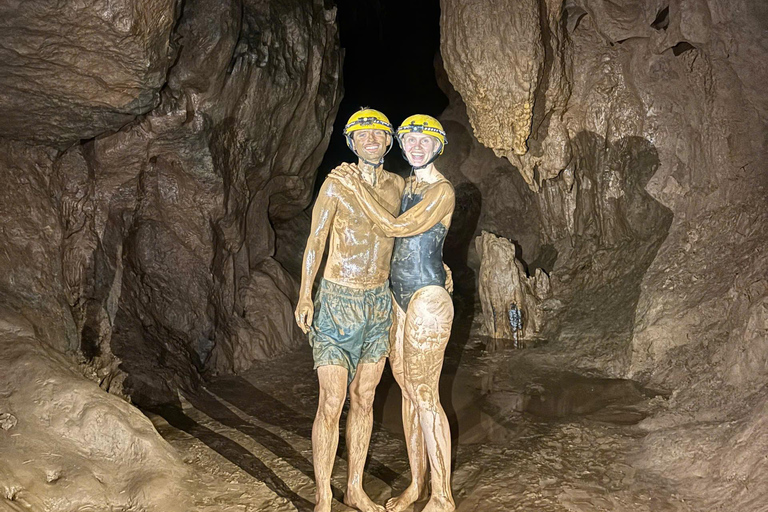 Phong Nha: Zipline Dark Cave & Paradise Cave Exploration Option 4: Full Adventure Experience - Drop-off in Hue