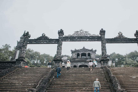 Hue Tagestour Entdecken Sie Hue Imperial &amp; Hai Van PassAbholung und Rücktransfer von Da Nang High Quality Group 12 Pax