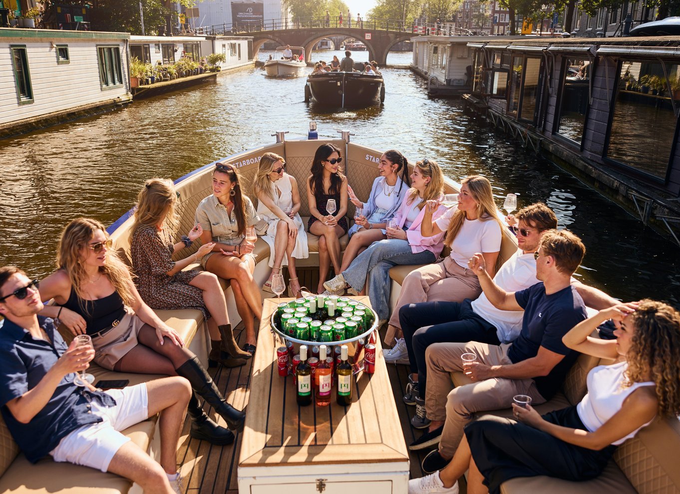 booze cruise hull to amsterdam