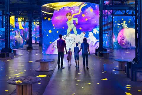 Paris: Atelier des Lumières Entry ticket for Le Petit Prince