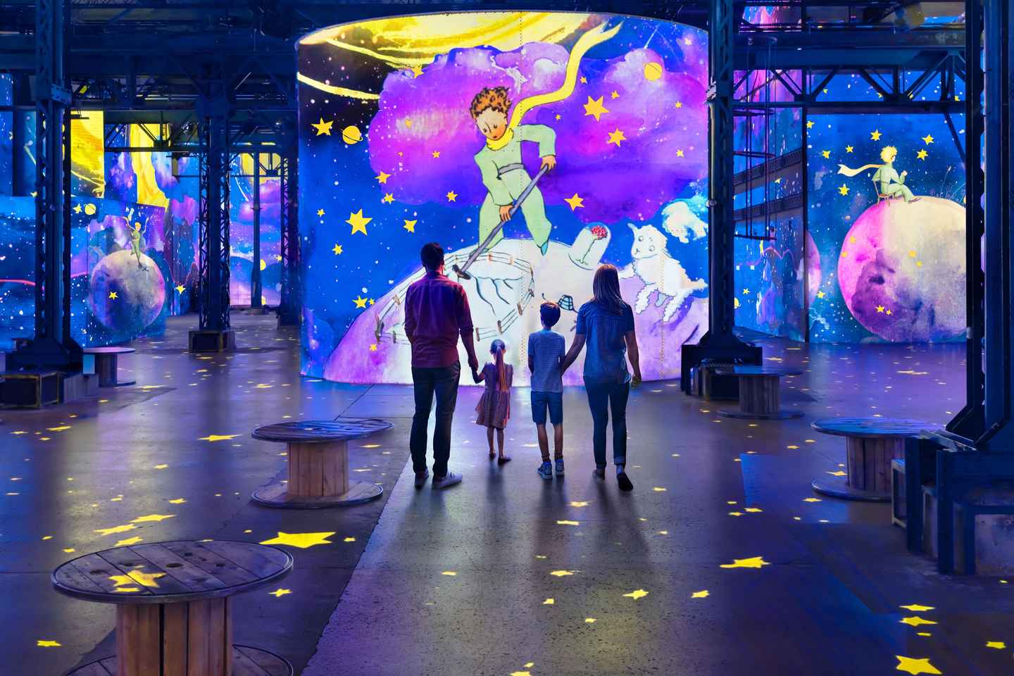 Paris: Atelier des Lumires Le Petit Prince Admission Ticket - Paris: Atelier des Lumières Entry Ticket The Little Prince