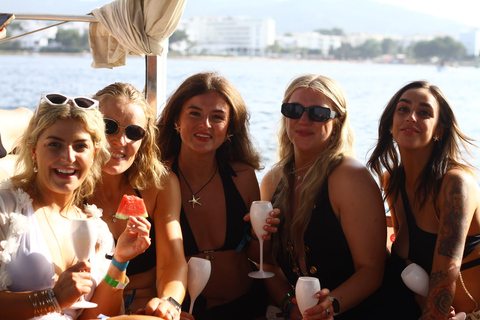 Ibiza: Sunset Boat Tour with Water Sports, Open Bar & Tapas