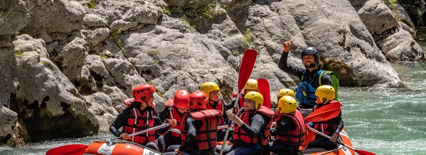 Castellane : excursion sportive en rafting aux gorges du Verdon