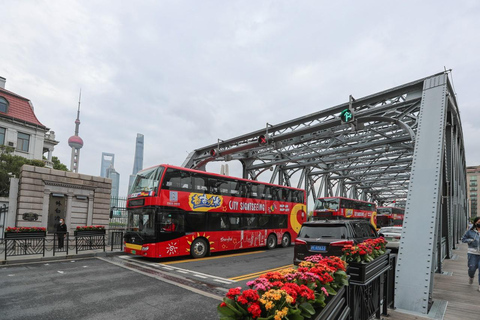 Shanghai: City Sightseeing Bus Pass with Audio Commentary City Sightseeing Bus with Audio Commentary Two Day Pass