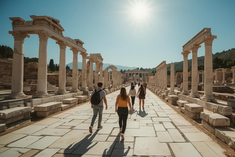 Icmeler: Ephesus and House of Virgin Mary Day Trip Tour without Entrance Fees