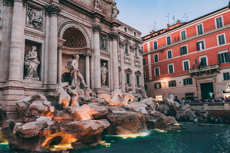 Trevi Fountain Access Ticket & Host Trevi Fountain Access Ticket with Host & Italian Gelato
