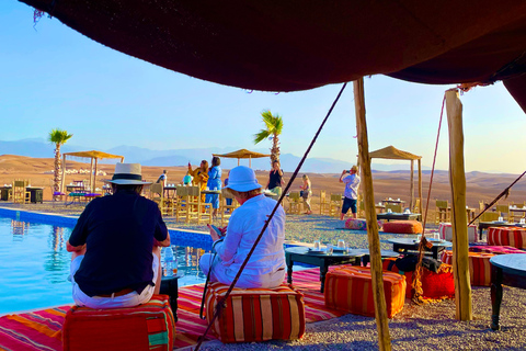 Marrakech: Agafay Desert Quad Bike with Lunch and Pool