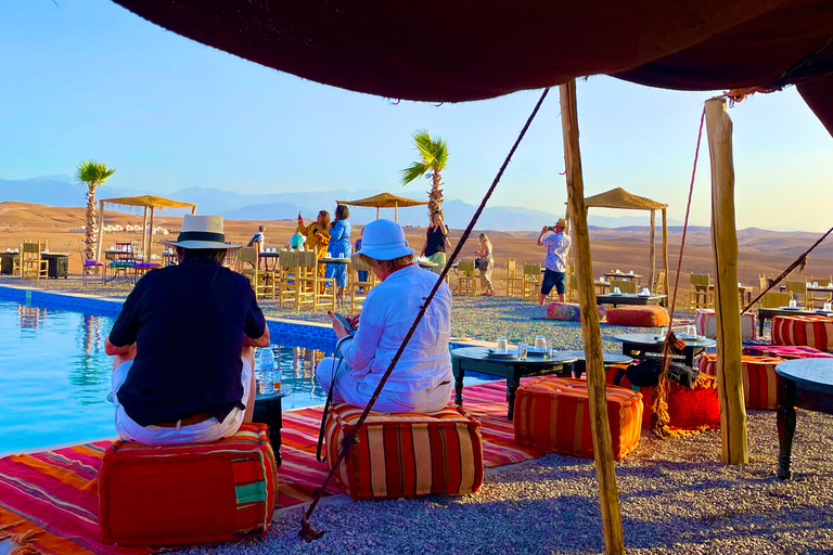 Marrakech: Agafay Desert Quad Bike with Lunch and Pool