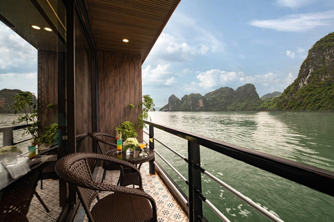 From Ninh Binh : 2-3 Days Lan Ha Bay- Balcony, Jacuzzy Cabin From Ninh Binh : 2 Days Lan Ha Bay - Balcony, Jacuzzy Cabin