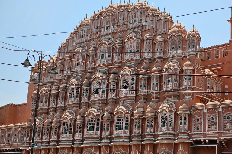 Tour panoramico privato di Jaipur in auto + guida