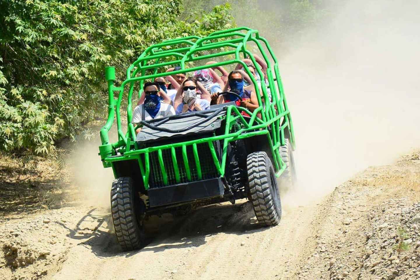 Cappadocia: Zipline, Jetboat, and Monster Safari Adventure